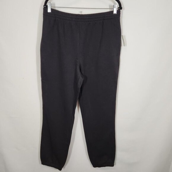 NWT Ama zon Essentials Men's Closed Bottom Fleece Sweatpants in Black Size Large - Picture 2 of 8